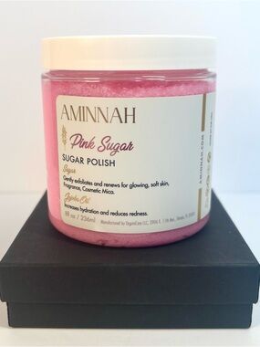 Aminnah Pink Sugar Exfoliating Scrub